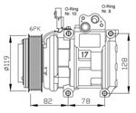 FC1314 A/C Compressor 0K55861450 OK57C61450 KIA CARNIVA 1999-